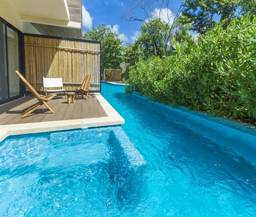 Paramar Ve 005 New Swim Up With Private Jacuzzi Tulum Kültér fotó