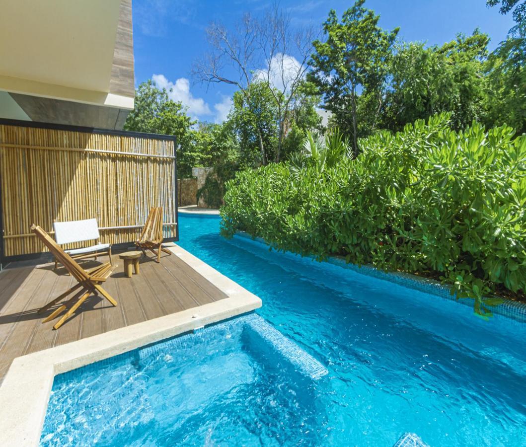 Paramar Ve 005 New Swim Up With Private Jacuzzi Tulum Kültér fotó
