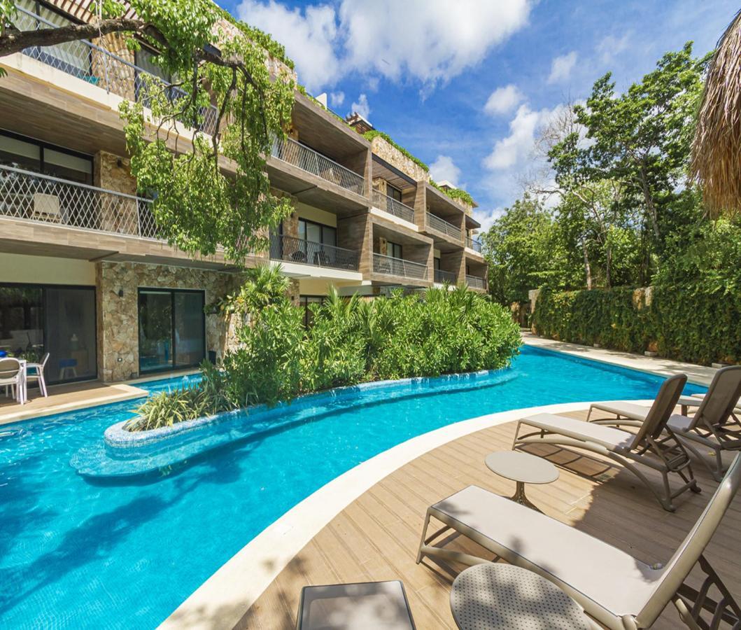 Paramar Ve 005 New Swim Up With Private Jacuzzi Tulum Kültér fotó