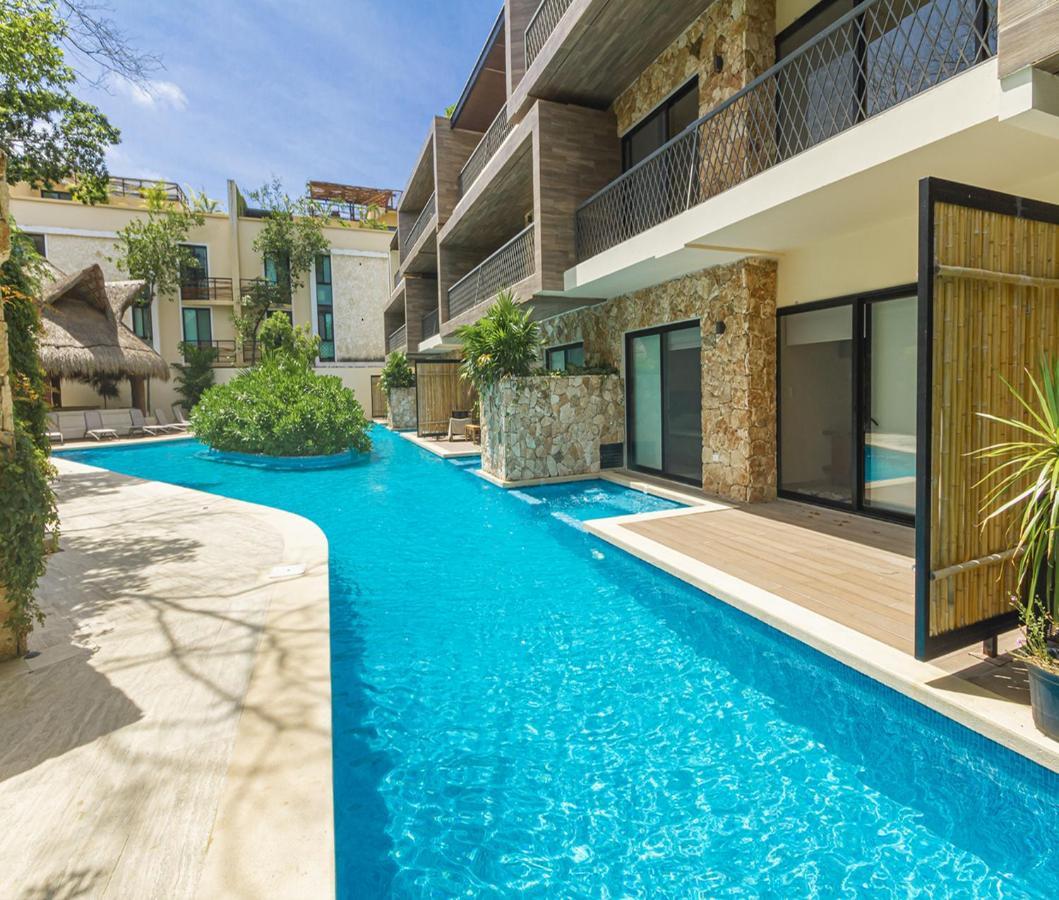 Paramar Ve 005 New Swim Up With Private Jacuzzi Tulum Kültér fotó