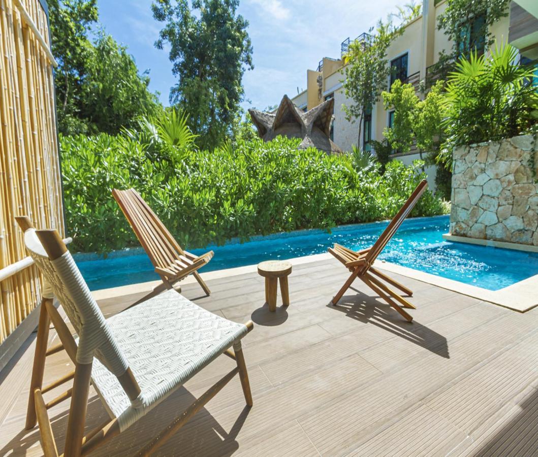 Paramar Ve 005 New Swim Up With Private Jacuzzi Tulum Kültér fotó