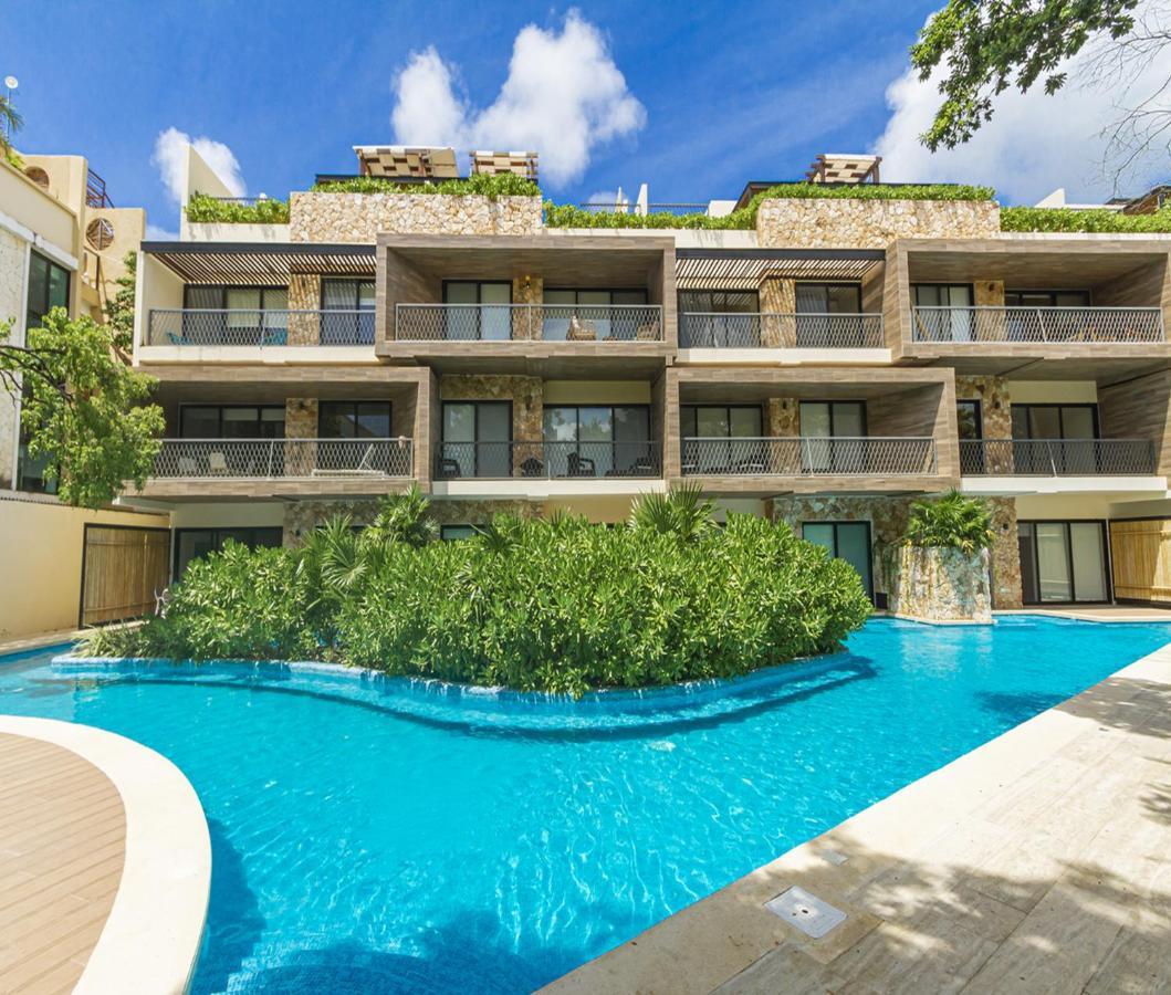Paramar Ve 005 New Swim Up With Private Jacuzzi Tulum Kültér fotó